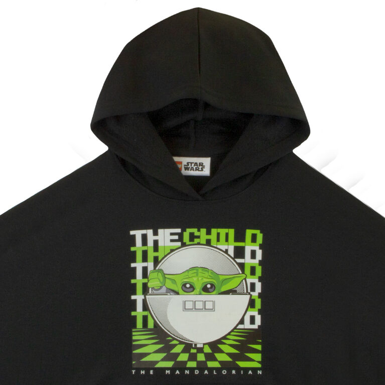 Lego Star Wars Mandalorian The Child Hoody Black