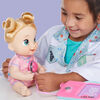 Baby Alive poupée Lulu Achoo, poupée interactive de 30 cm, cheveux blonds