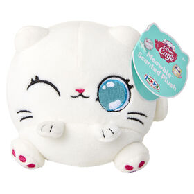 Peluche parfum&eacute;e Chaton Mefeble Catfe - Persan blanc