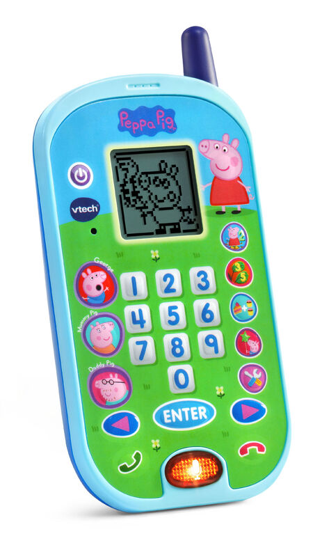 VTech Peppa Pig Let's Chat Learning Phone - Édition anglaise