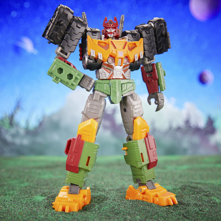 Transformers Legacy Evolution Voyager Class Comic Universe Bludgeon 7 Inch Action Figure For Boys And Girls Ages 8 And Up