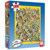 Puzzle 1000 Pièces - The Simpsons "Cast of Thousands" - Édition anglaise