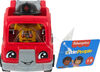 Fisher-Price Little People Toy Firetruck and Firefighter Figure Set for Toddlers, 2 Pieces