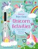 Wipe-Clean Unicorn Activities - English Edition