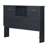 Asten Full Bookcase Headboard Blueberry