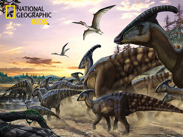 National Geographic - Dinosaurs 63-100 pcs Puzzle