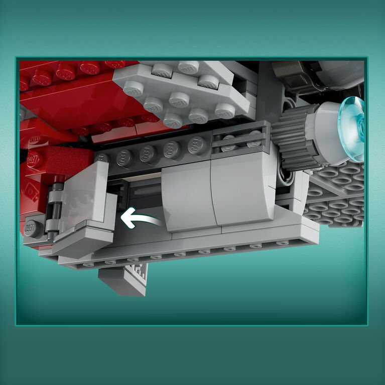 LEGO Star Wars La navette T-6 Jedi d'Ahsoka Tano 75362 Ensemble de jeu de construction (599 pièces)