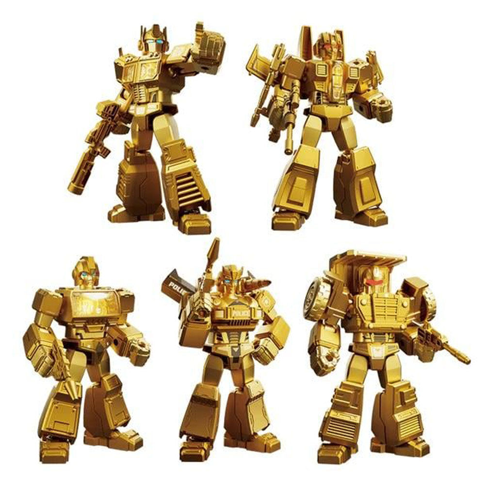 Blokees Transformers- Limited Edition Gold- Series 2 - English Edition