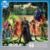 Ceaco DC Comics Thomas Kinkade 1000 Piece Puzzle The Justice League