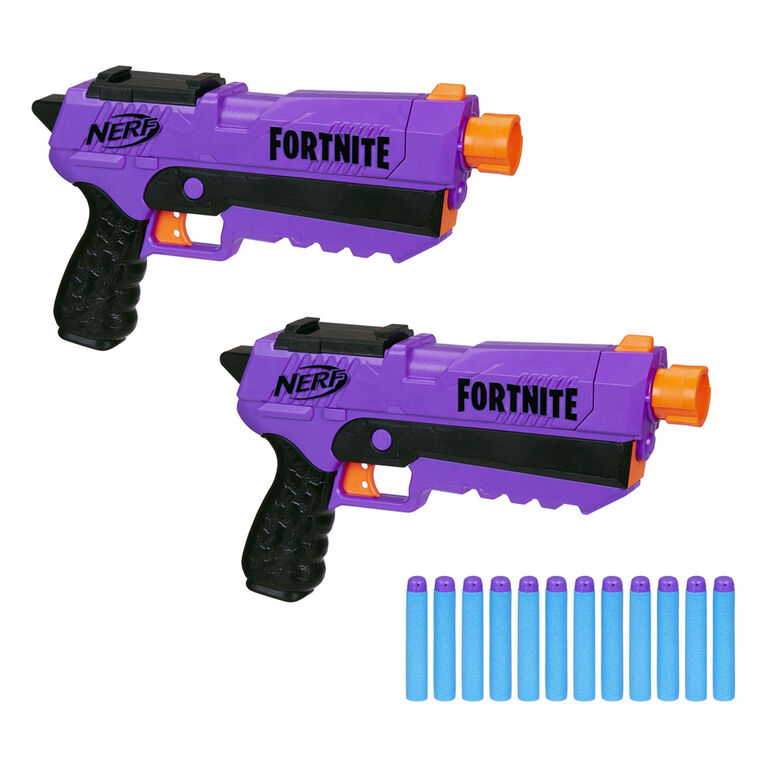 Nerf Fortnite blasters à fléchette DP-E - Notre exclusivité