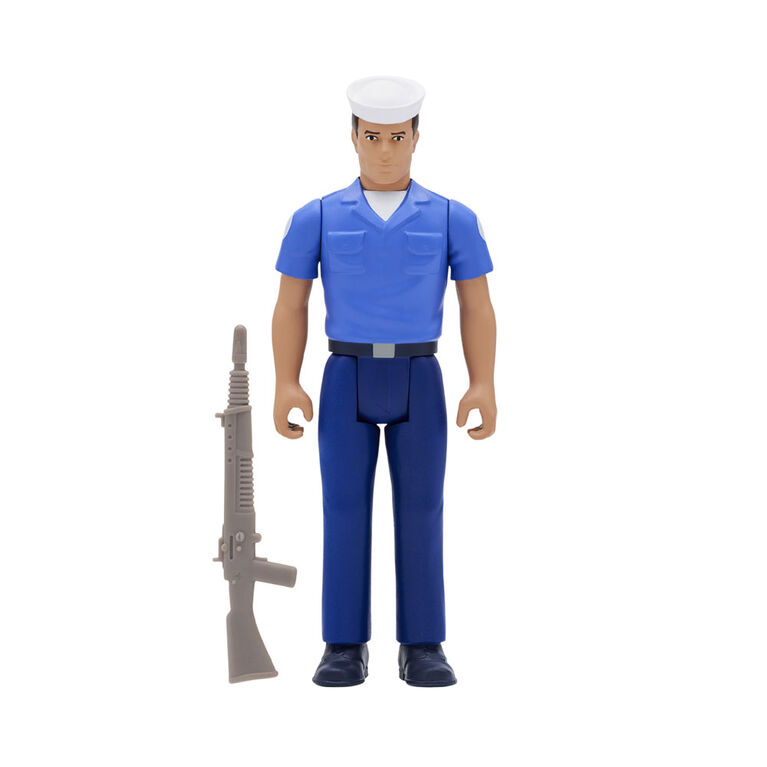 GI Joe ReAction Figures Wave 2 - Blueshirt Rasé de près (Tan)