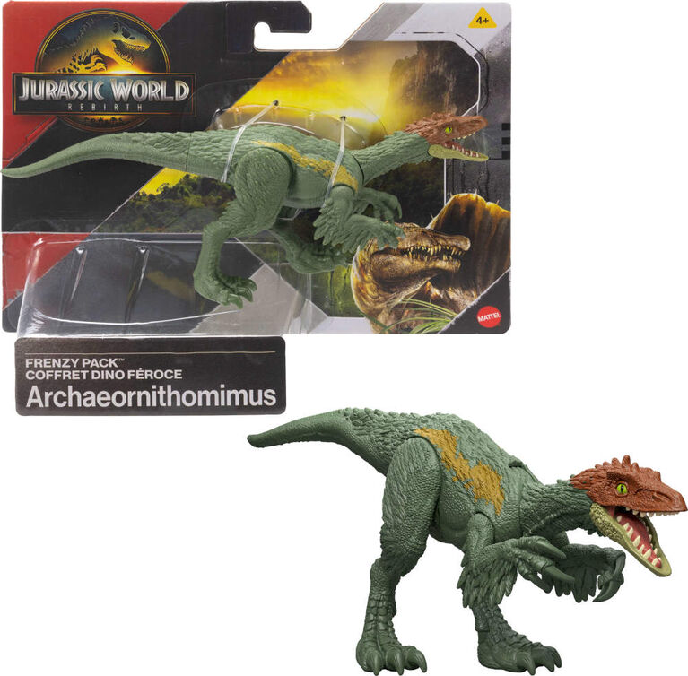 Jurassic World Rebirth Meute Enrag&eacute;e Figurine Archaeornithomimus