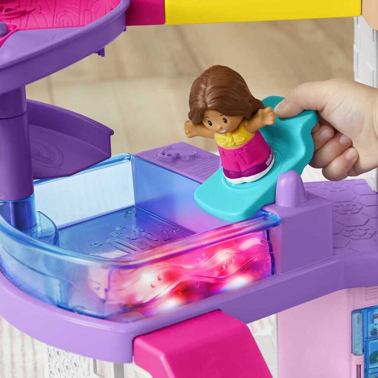 ​Petite Maison de rêve Barbie Little People de Fisher-Price - anglais et français