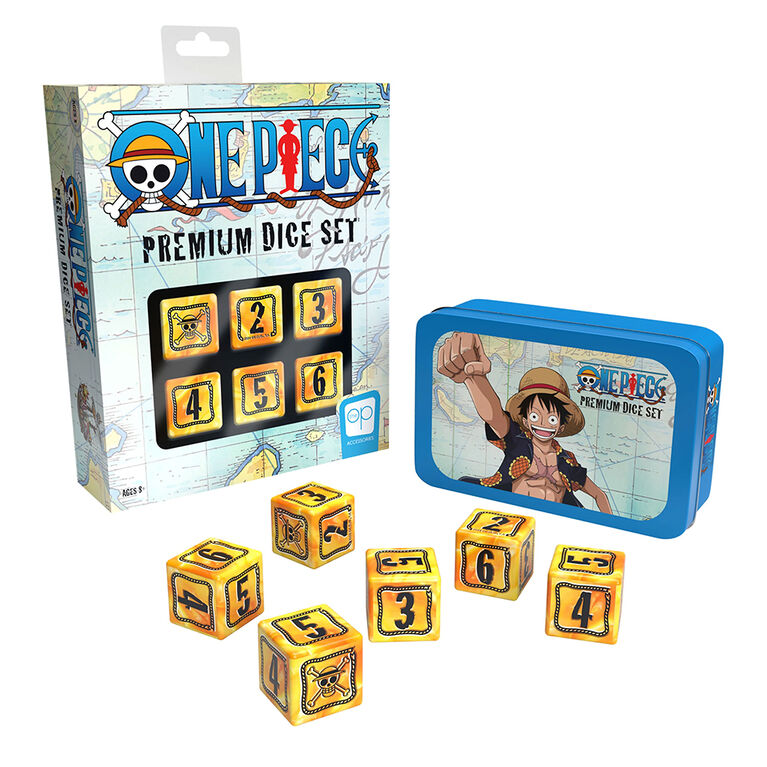 USAopoly One Piece Premium Dice Set - English Edition