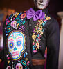 Barbie - Poupée Ken Dia De Muertos 2021, 30cm, chemise brodée, sarape