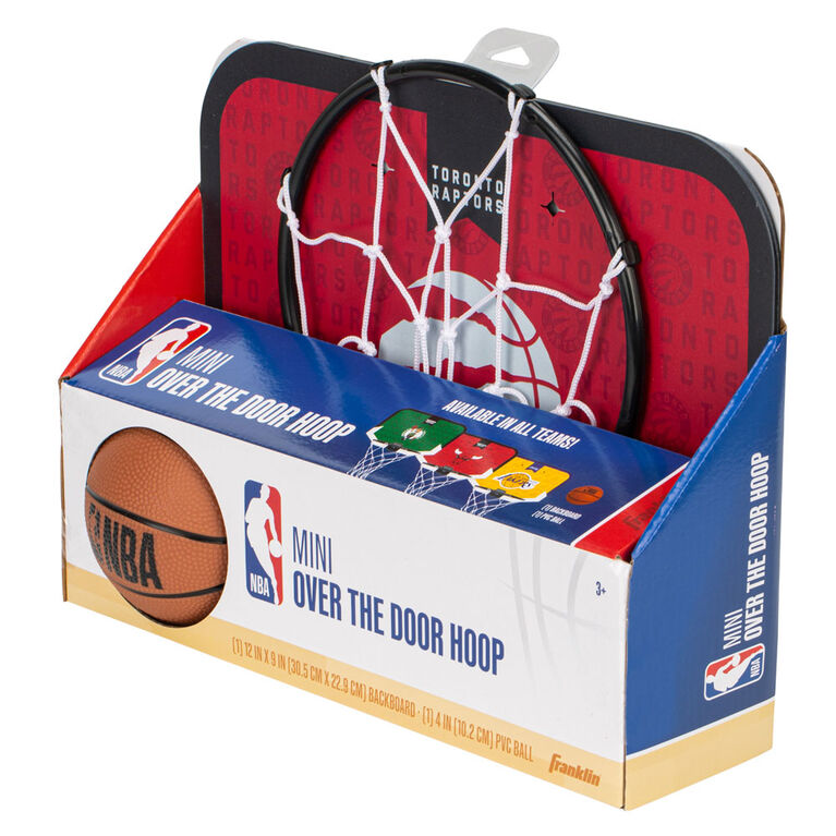 NBA Raptors Mini Otd Hoop Set