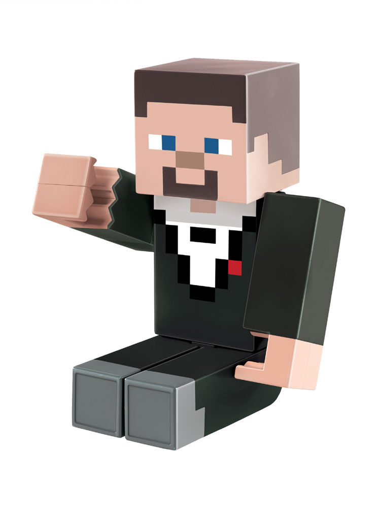 minecraft steve figure large