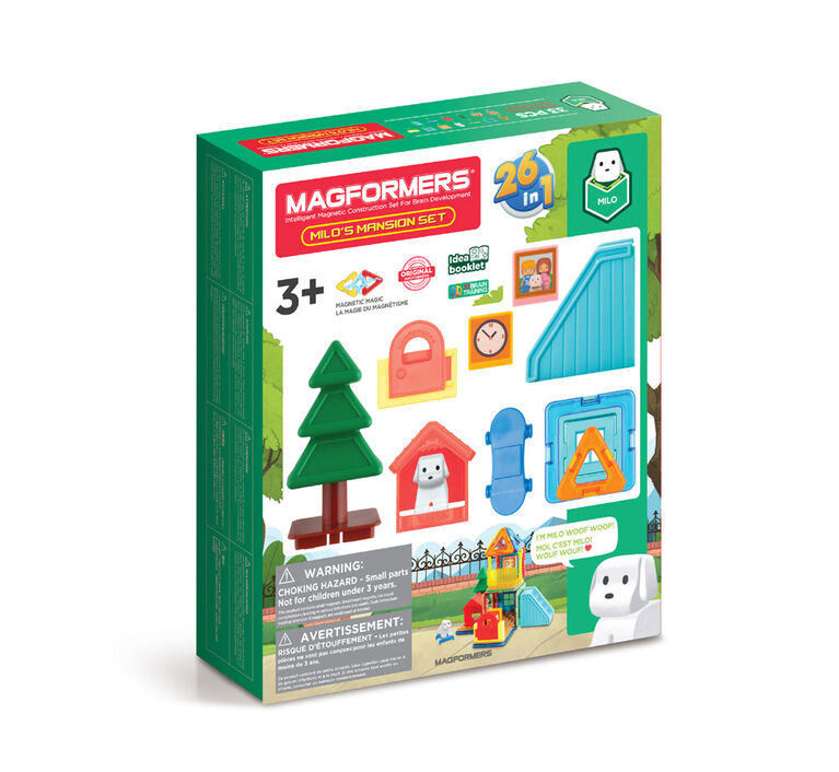 Magformers - Coffret Milo's Mansion - Arc en ciel