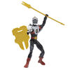 Power Rangers Dino Fury Hengeman 6-Inch Action Figure Toy with Dino Fury Key and Dino-Themed Accessory for Kids Ages 4 and Up