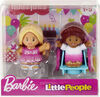 Little People - Barbie - Coffret figurines - Fête d'anniversaire