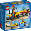 LEGO City Great Vehicles Le Tout-Terrain de secours de la plage 60286 (79 pièces)