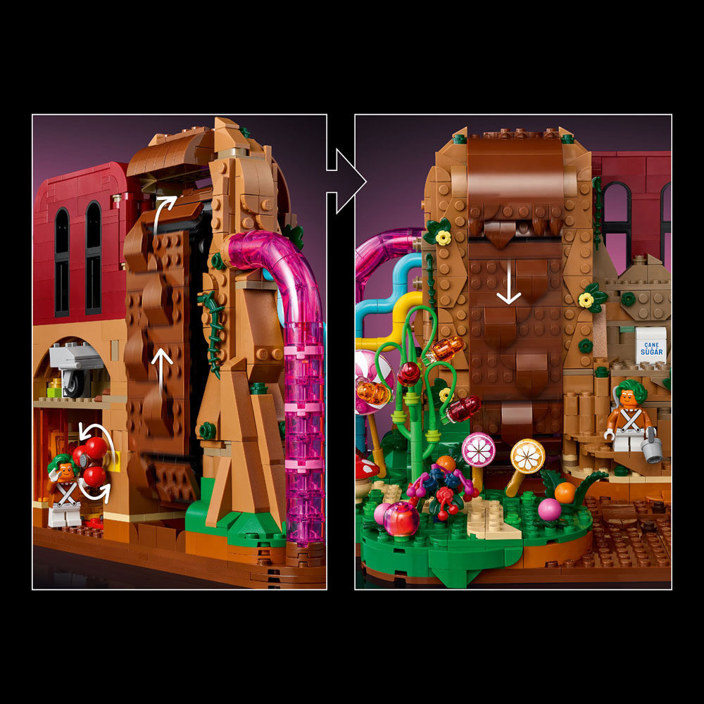 LEGO Ideas Willy Wonka & the Chocolate Factory Building Set for Adults, Ages 18+ - 21360