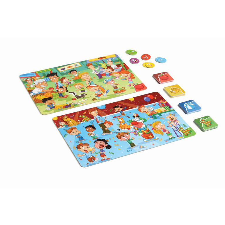 Placote - Seek & Find Emotions - educational game - French Edition