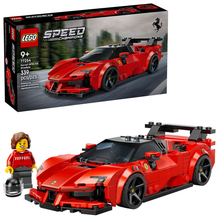 LEGO Speed Champions La Voiture Sport Ferrari SF90 XX Stradale, Mod&egrave;le de Voiture et Ensemble de Construction 77254