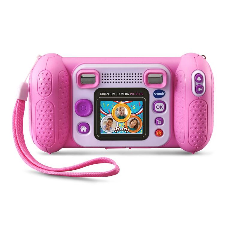 VTech KidiZoom Camera Pix Plus - Pink - Bilingual English/French