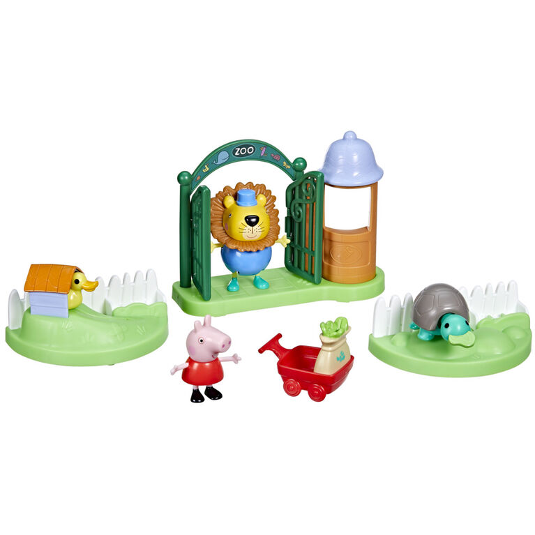 Peppa Pig, coffret Peppa va au zoo