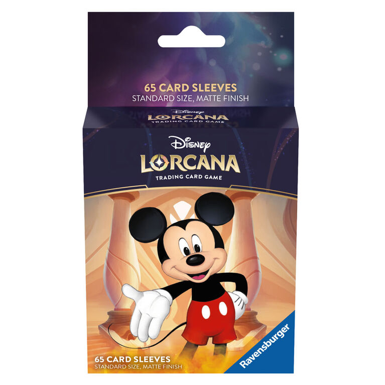 Lorcana The First Chapter Card Sleeves Mickey Mouse