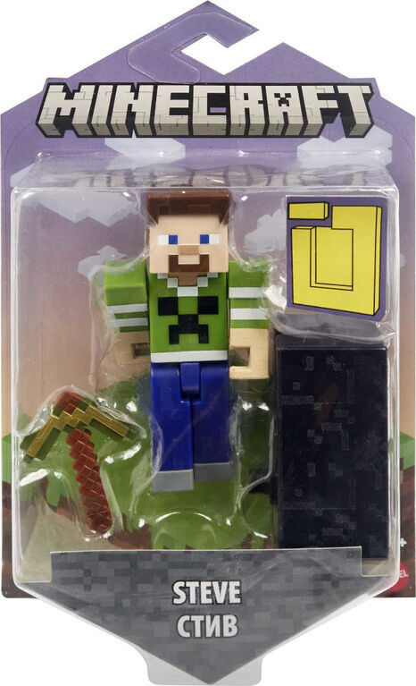 Minecraft Steve Build-A-Portal Figure