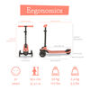 Scotti Lean-To-Steer Scooter Flamingo