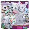 furReal Newborns Bunny Interactive Animatronic Plush Toy: Electronic Pet with Sound Effects, Closing Eyes,Ages 4 and up
