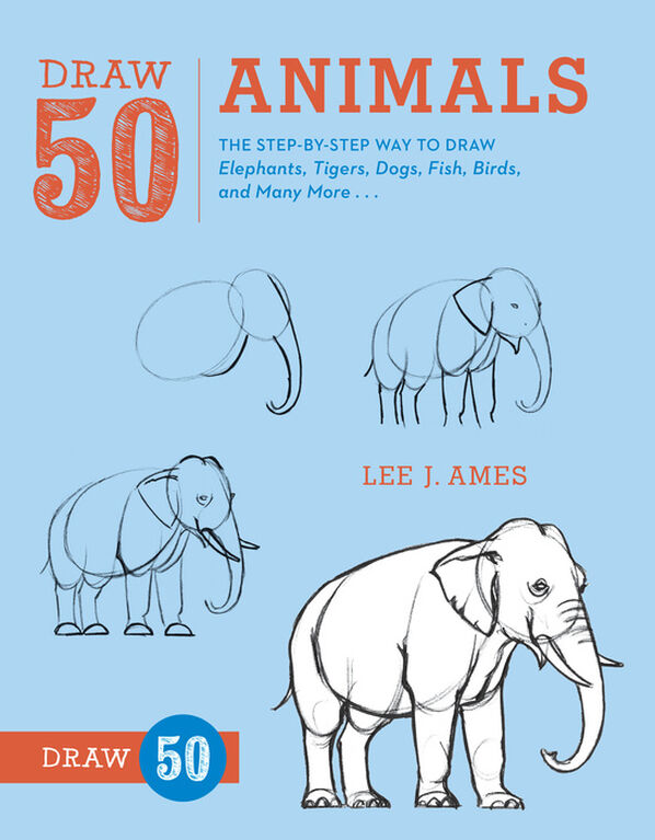 Draw 50 Animals - English Edition