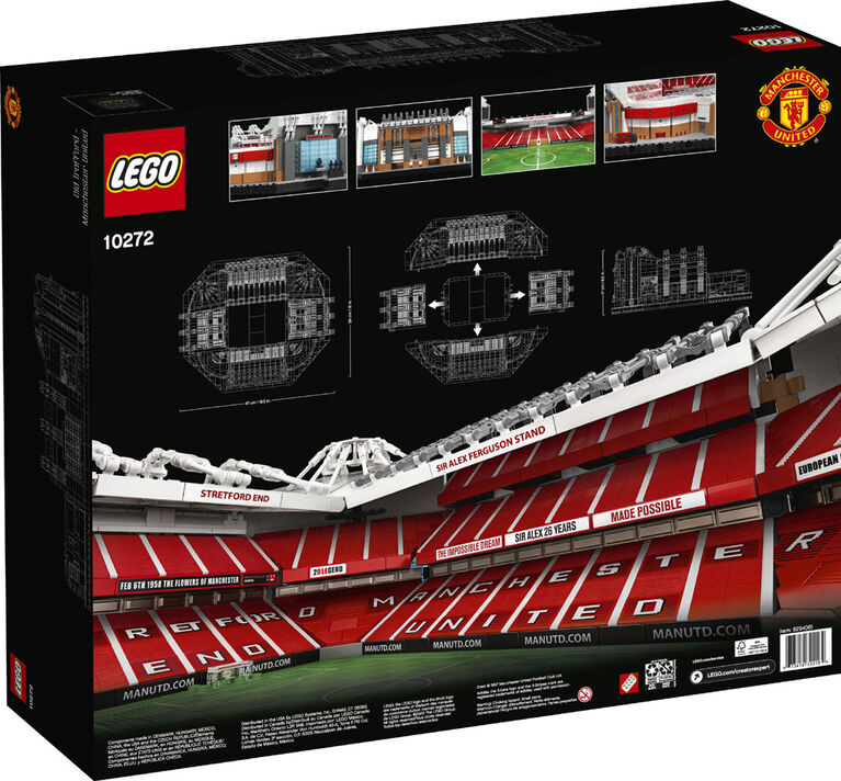 LEGO Creator Expert Old Trafford - Manchester United 10272 (3898 pièces)