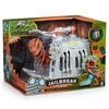 Untamed Jailbreak Playset - Spike (Brown) - Interactive Collectible Dinosaur