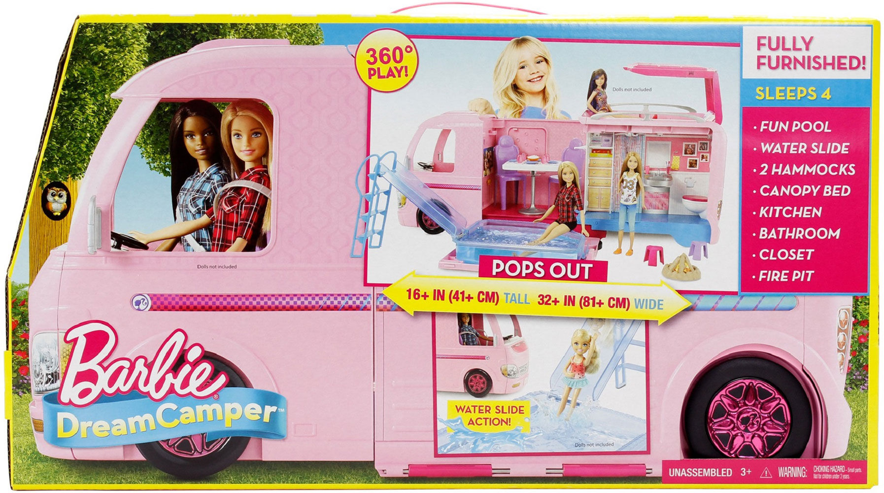 barbie camper food truck