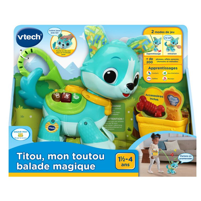 VTech Titou, mon toutou balade magique - Édition française