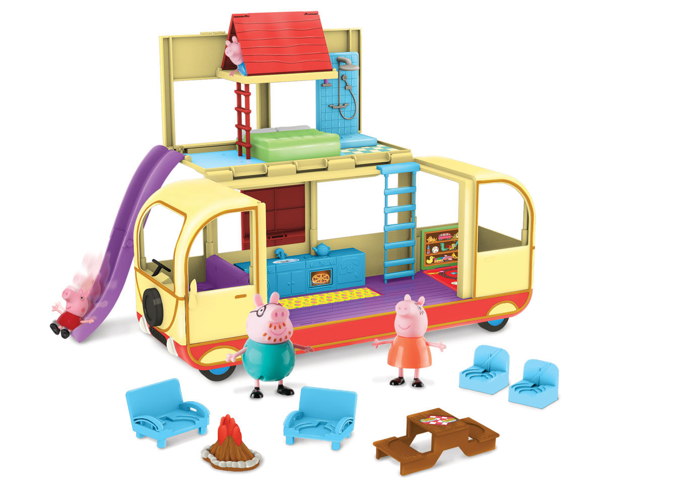 peppa pig transforming rv