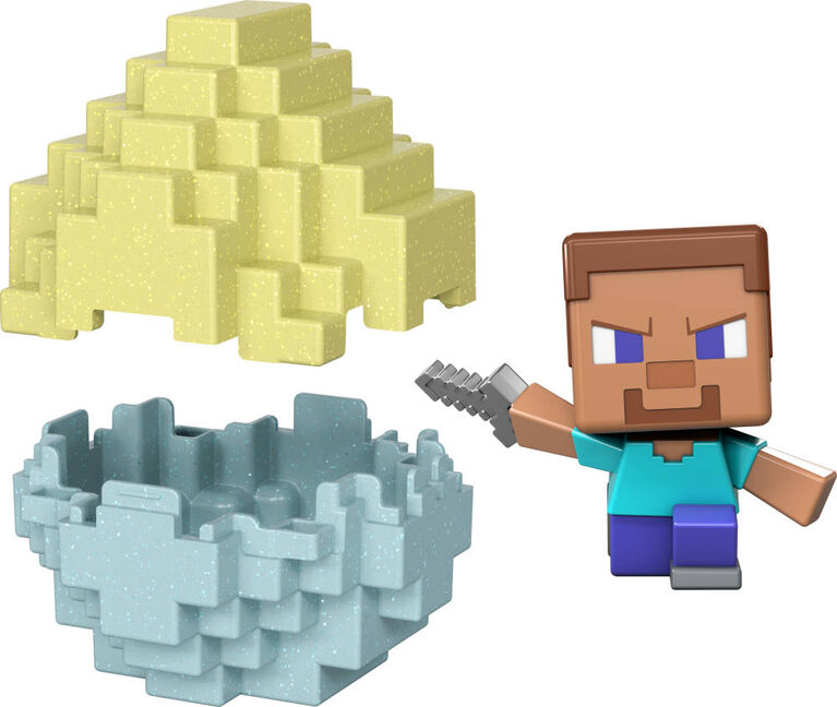 Minecraft Mini Mode Spawn Egg with Surprise Mini Figure Inspired the Movie (Characters May Vary)