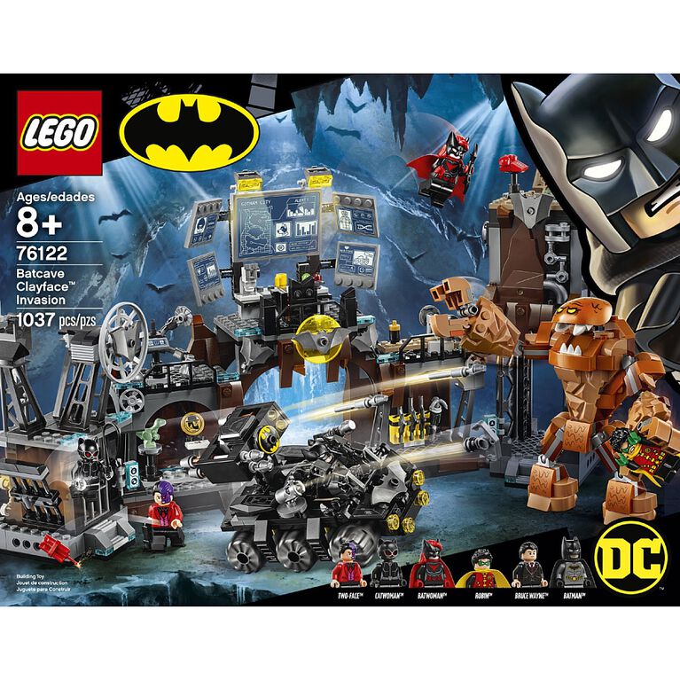 LEGO Super Heroes Batcave Clayface Invasion 76122