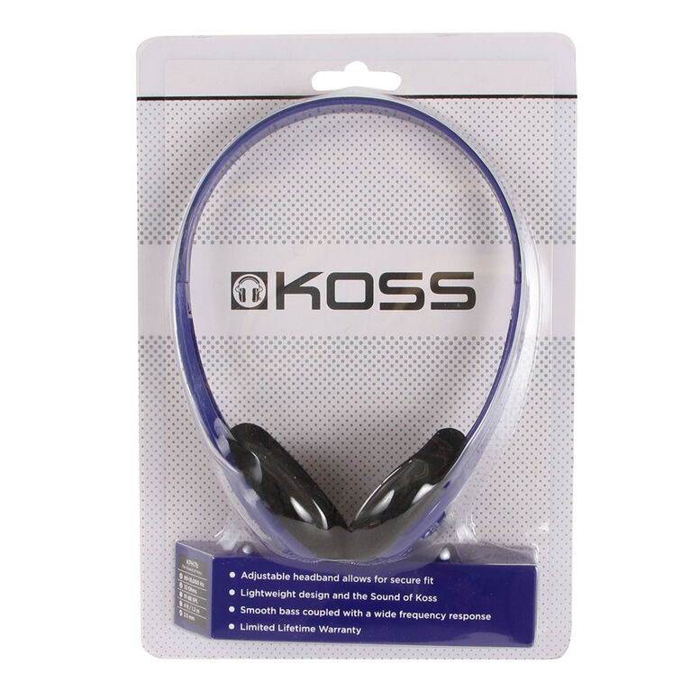 Koss Headphone KPH7 Portable On Ear Blue Toys R Us Canada
