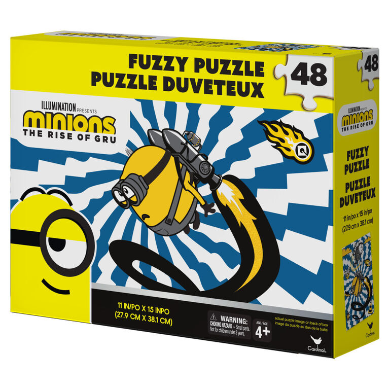 Minions 2 48-Piece Fuzzy Puzzle