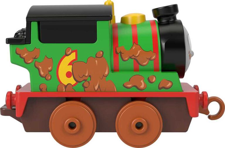 Thomas & Friends Mud Run Percy Push-Along Engine