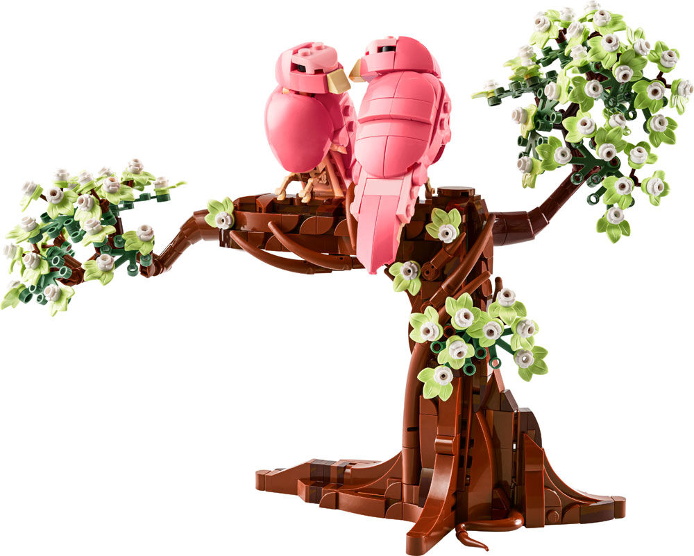 LEGO Ideas Love Birds Building Set for Adults -DIY Room Decor for Women & Men, Ages 18+ - 21365