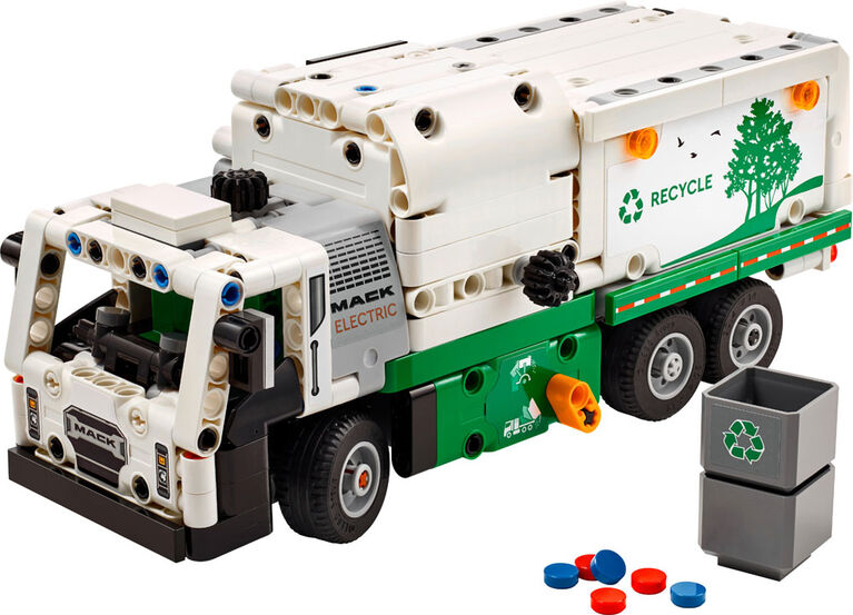 LEGO Technic Mack LR Electric Garbage Truck Toy for Kids 42167