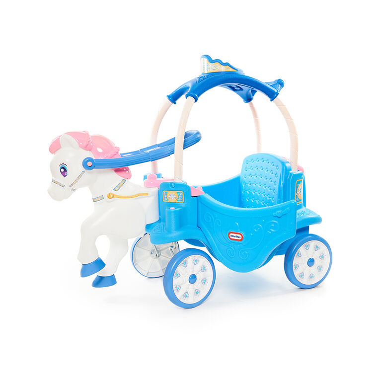 La cal&egrave;che de princesse Little Tikes - bleu givr&eacute;