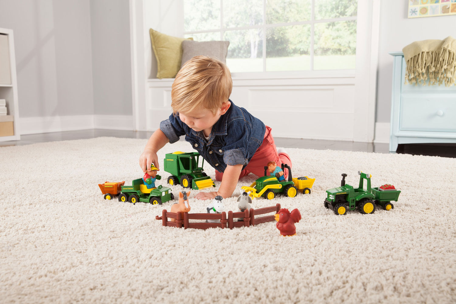 john deere fun on the farm playset