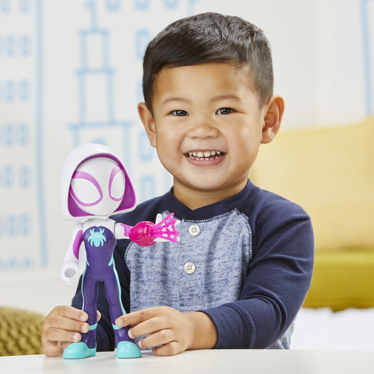Marvel Spidey and His Amazing Friends Supersized Ghost-Spider Action Figure
